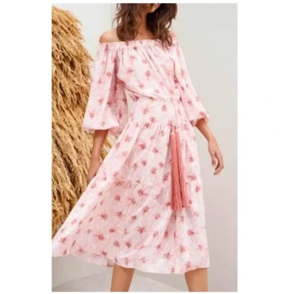 alexis midi dress for spring Alexis Midi Dress, in Painterly Petals, Size: Small | Show Me Your Mumu